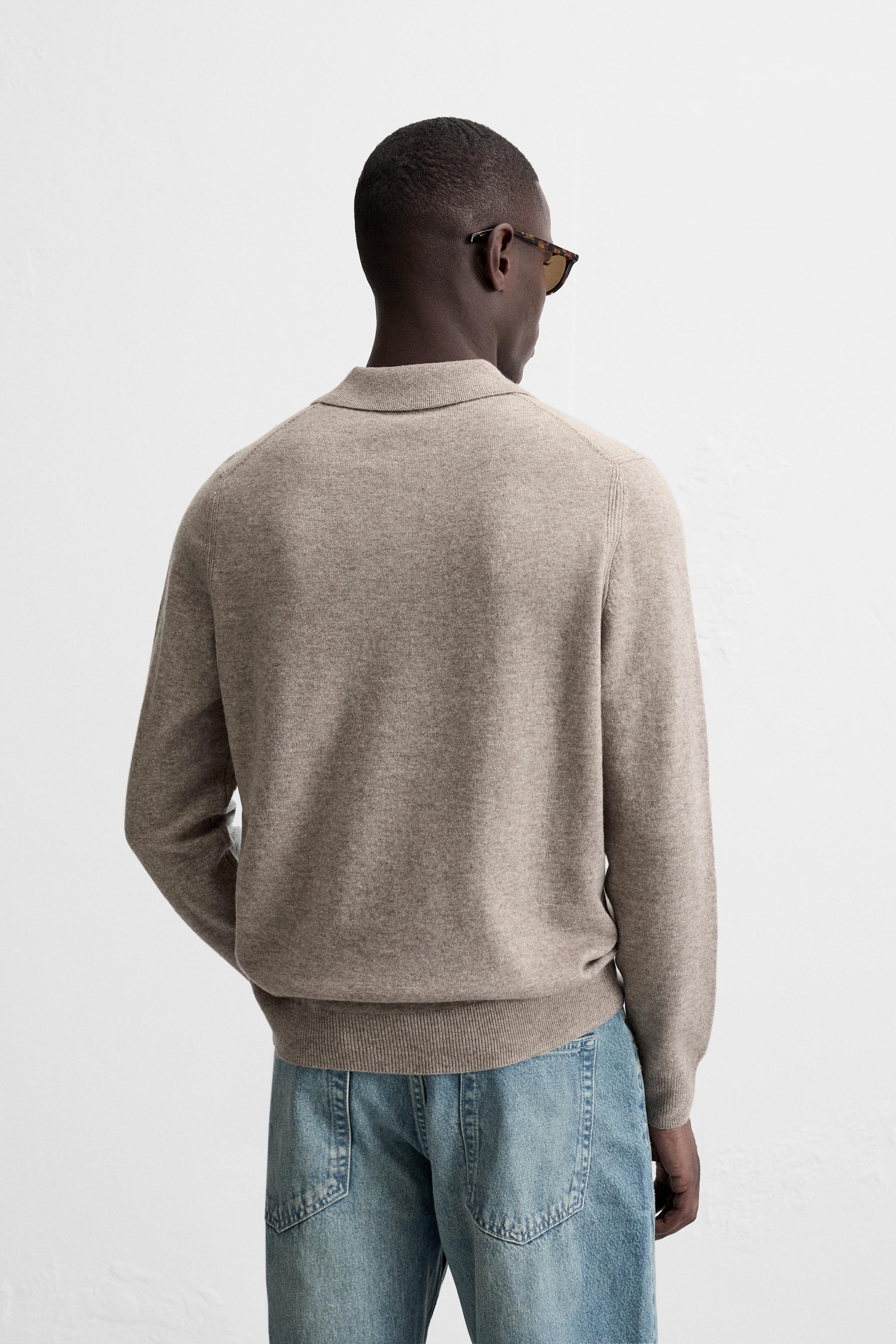 WOOL - CASHMERE KNIT POLO SHIRT product image