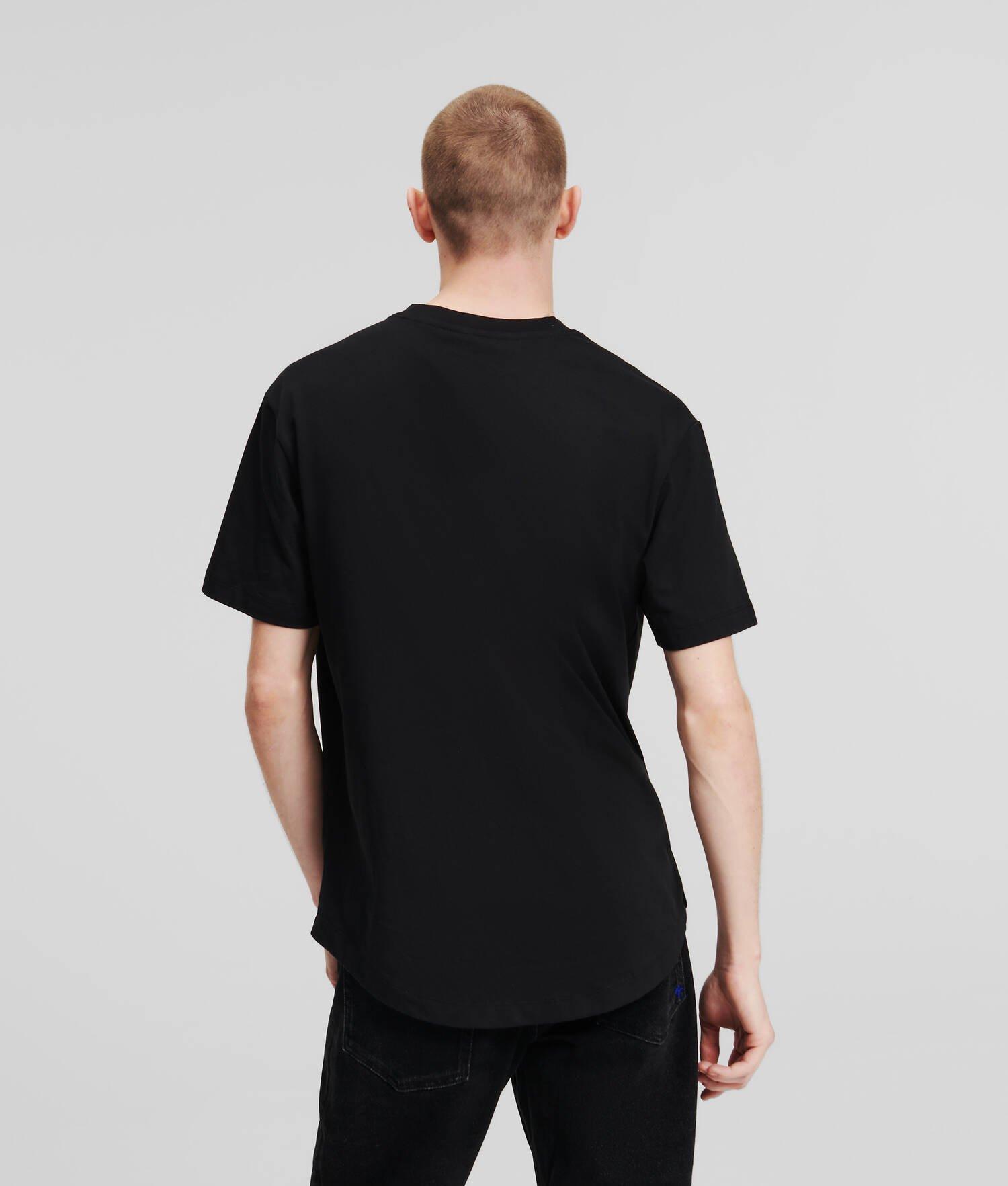 KLJ CURVED HEM T-SHIRT Product Image