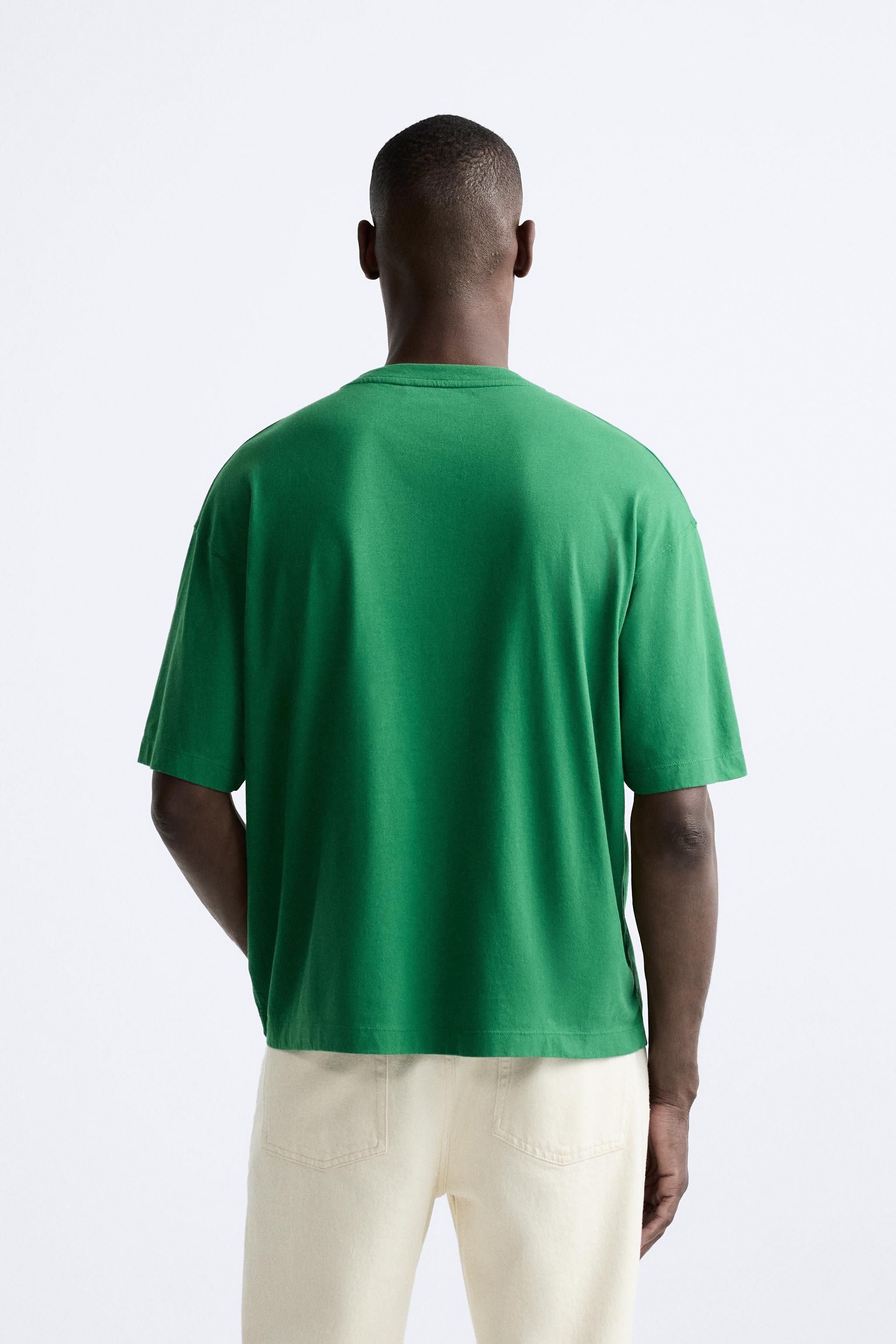 CONTRASTING PRINT T-SHIRT Product Image