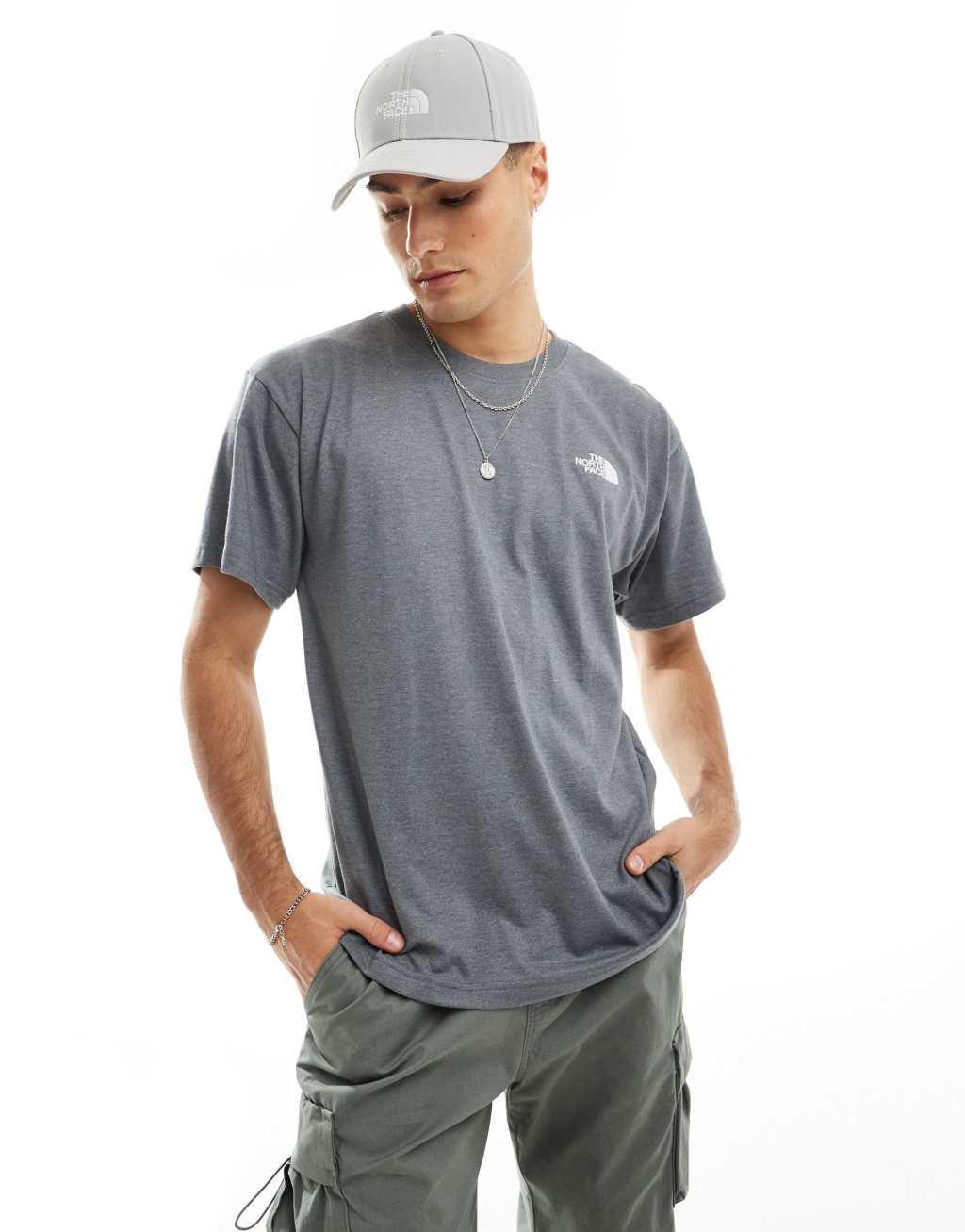 The North Face Evolution Box Fit t-shirt in gray Product Image