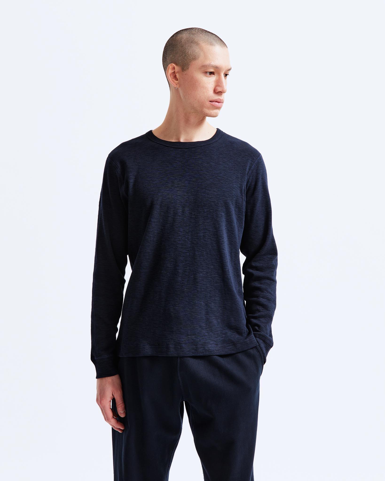 1x1 Slub Long Sleeve Male Product Image