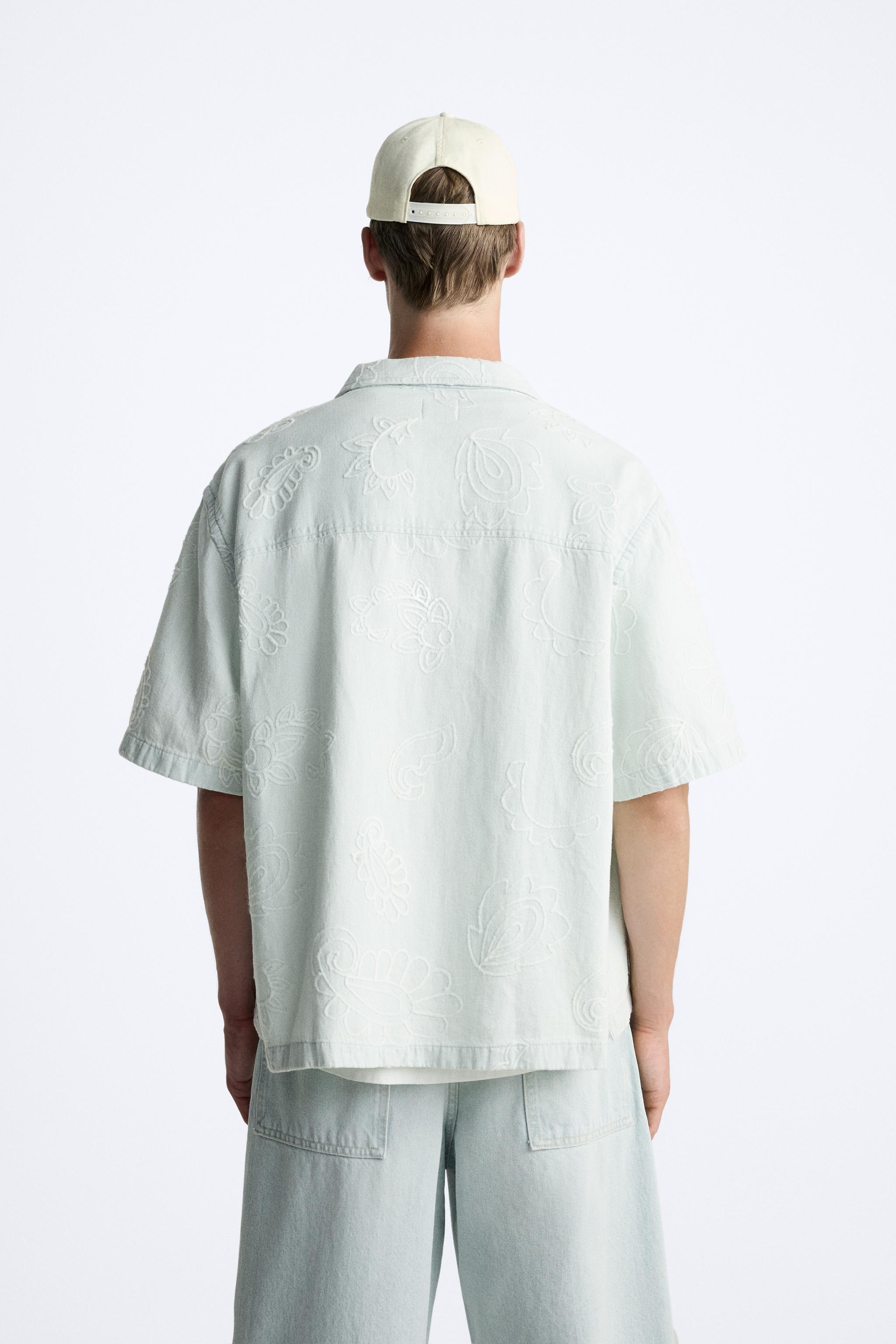 COTTON - LINEN BLEND SHIRT Product Image