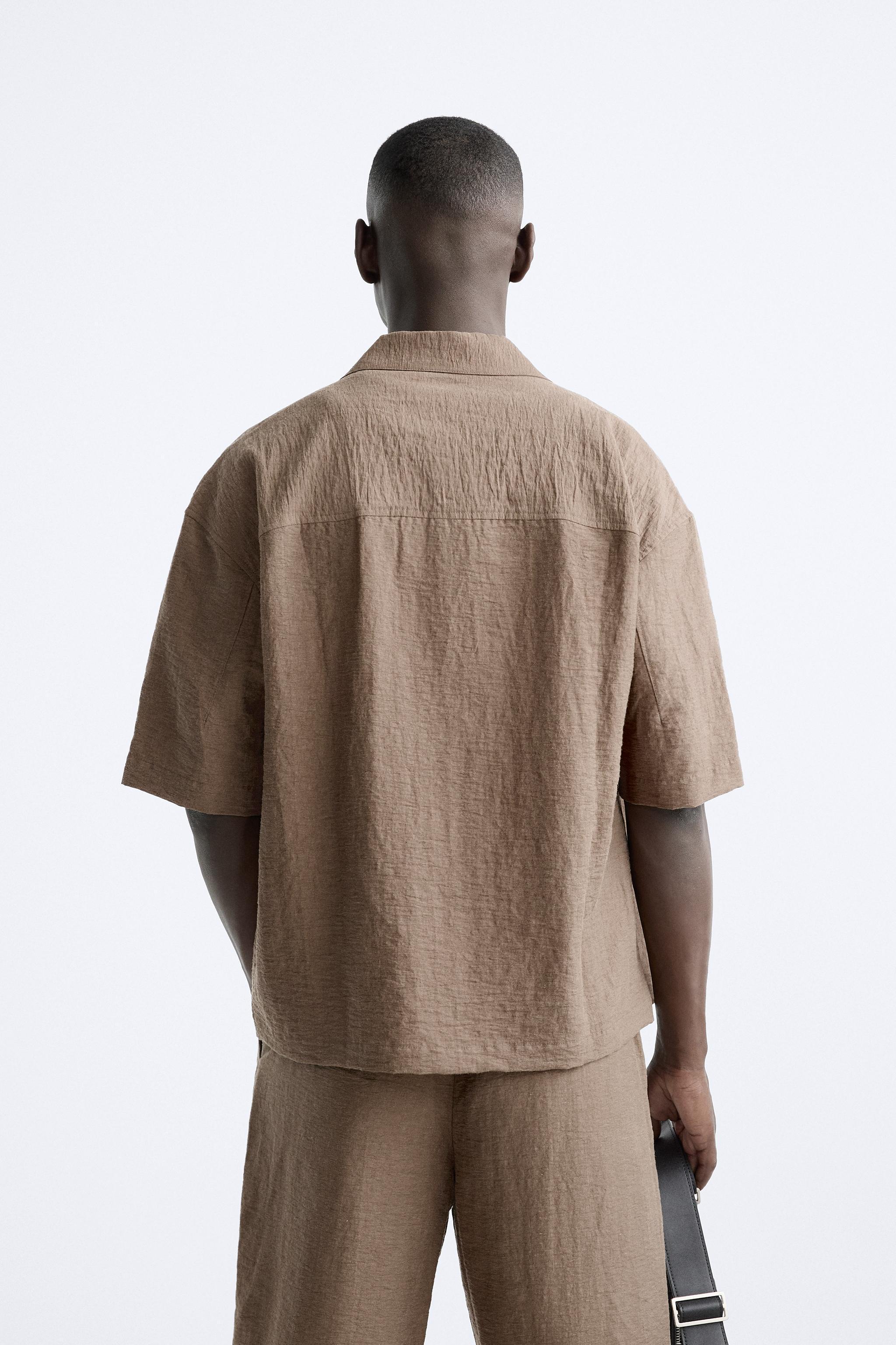 WRINKLED LOOK SHIRT Product Image