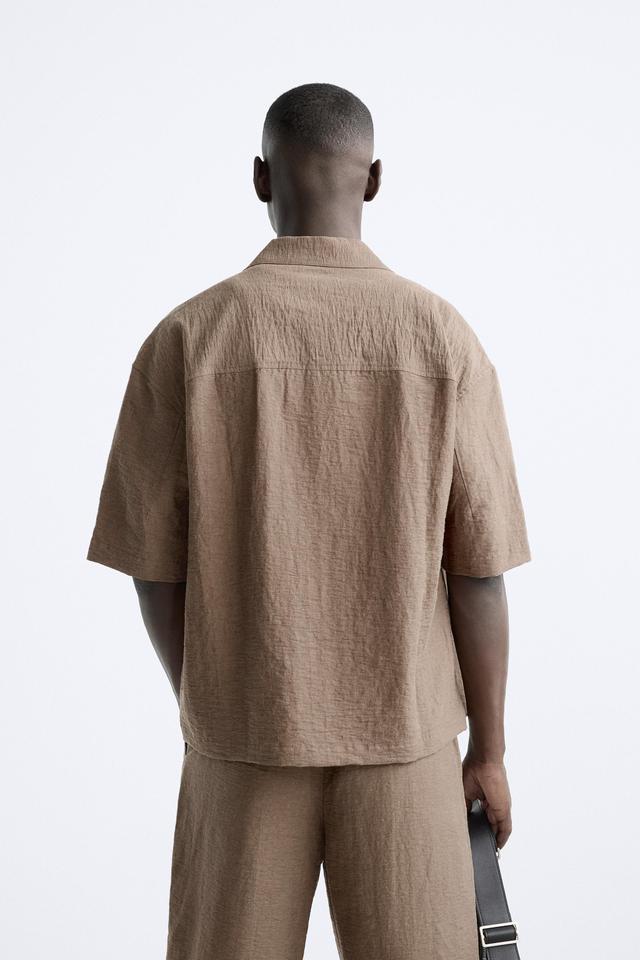 WRINKLED LOOK SHIRT Product Image