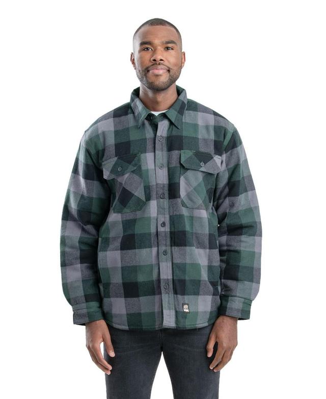 Berne Big & Tall Heartland Flannel Shirt Jacket Product Image