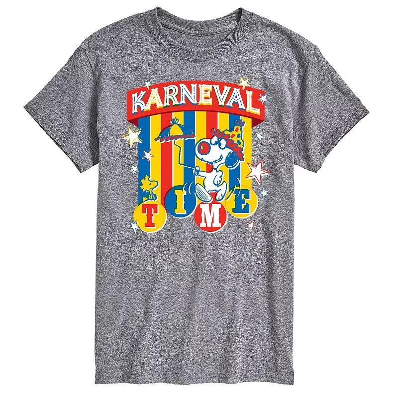 Big & Tall Peanuts Karneval Time Graphic Tee, Mens Product Image