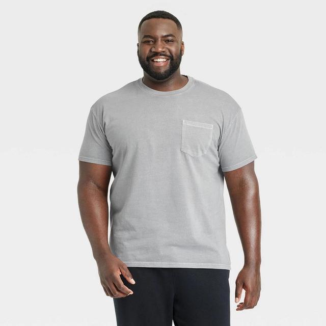 Mens Big & Tall Heavyweight Short Sleeve T-Shirt - Goodfellow & Co XXLT Product Image