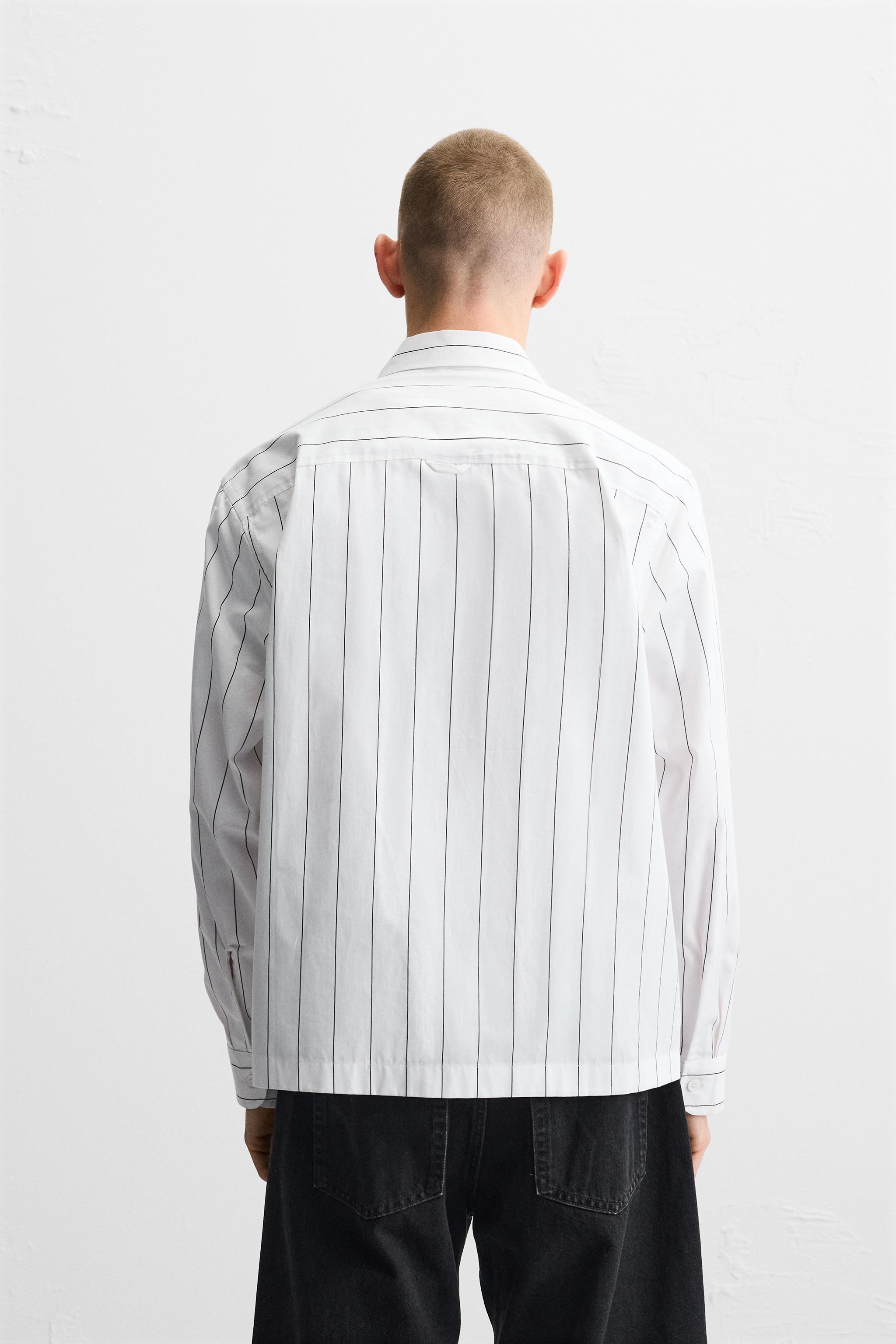 STRIPED POCKET SHIRT Product Image