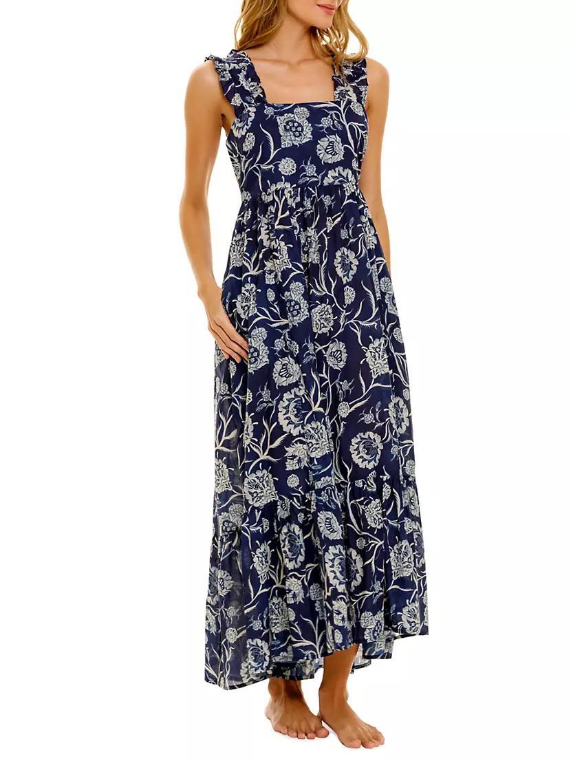 Summer Soirée Mika Claire Cotton Maxi Dress Product Image