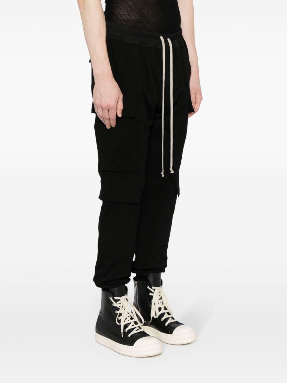 Mastodon Cotton Cargo Sweatpants In Black Product Image