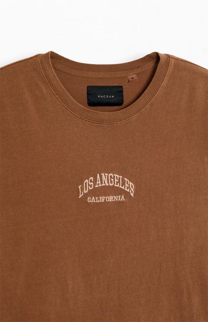 Men's Los Angeles Embroidered Vintage Wash T-Shirt - Product Image