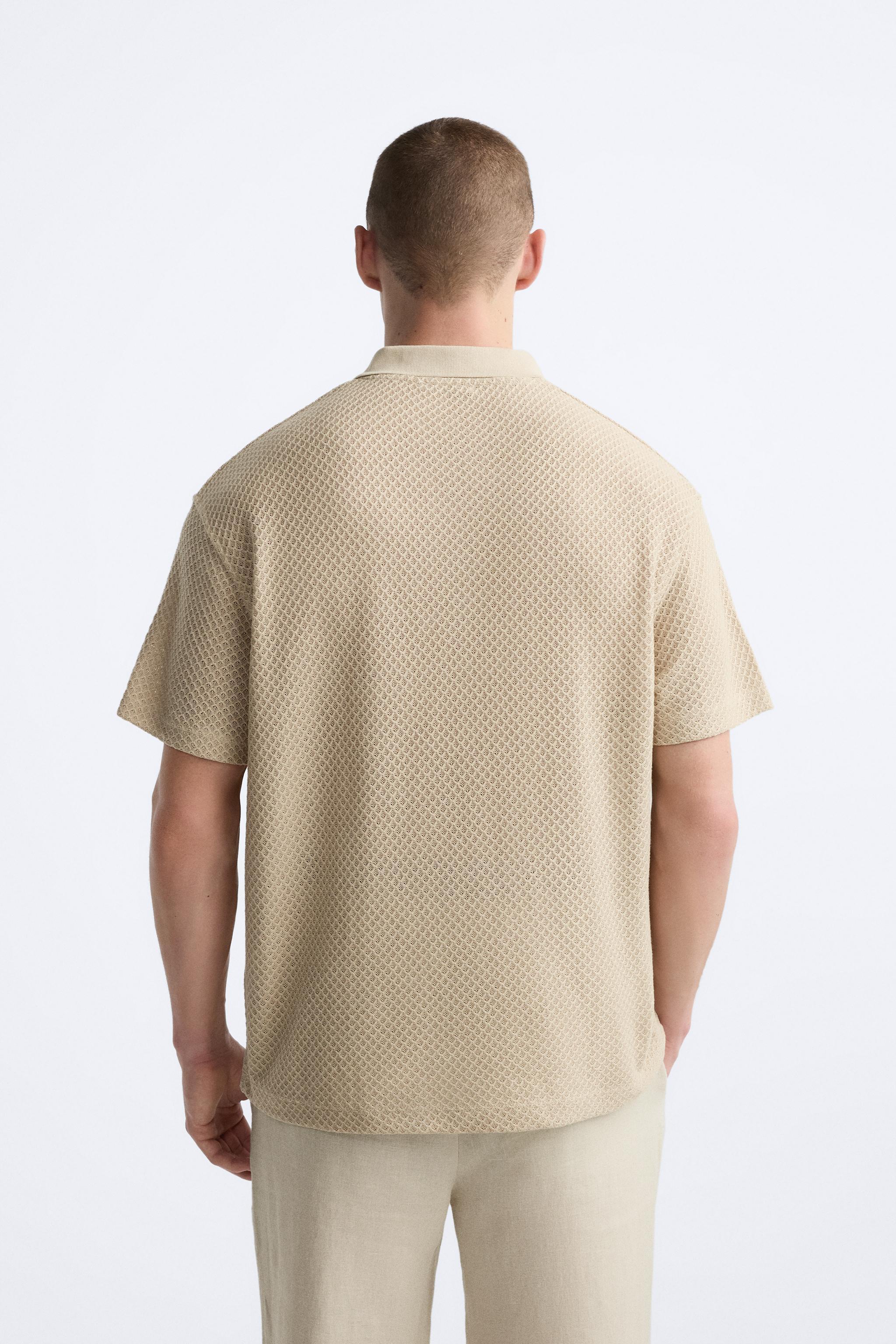 TEXTURED POLO Product Image