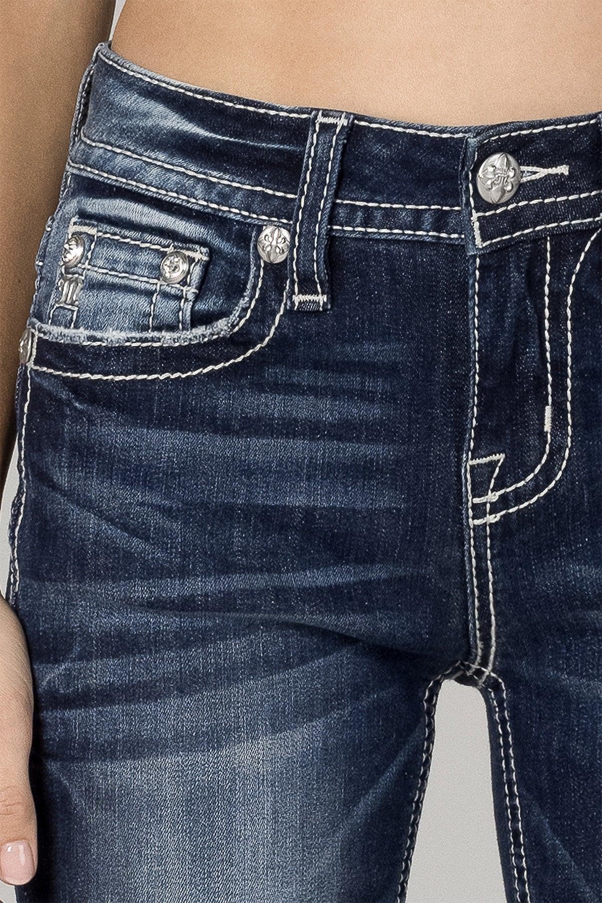 Double Horseshoe Bootcut Jeans Product Image