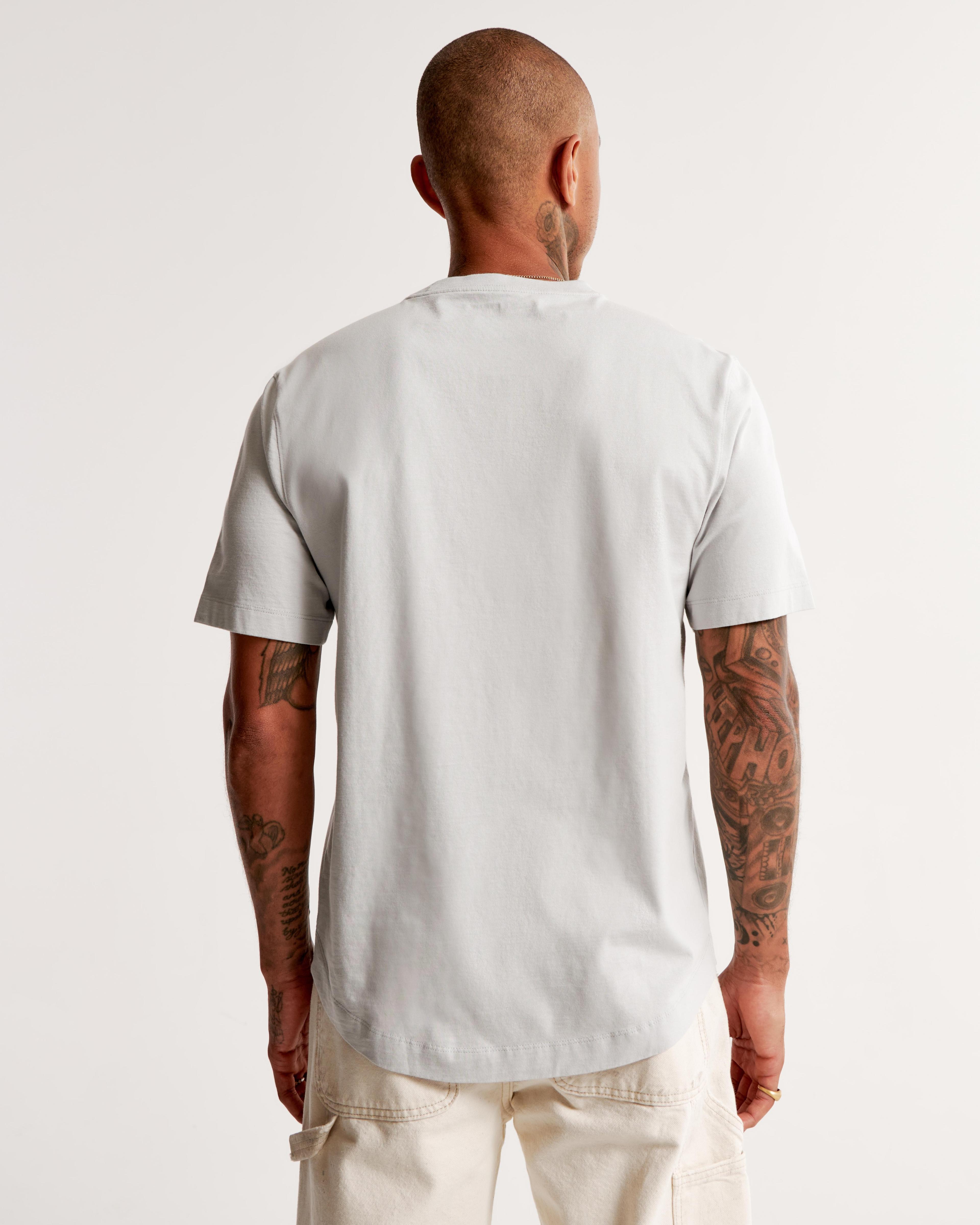 Classic Polished Curved Hem Tee Product Image