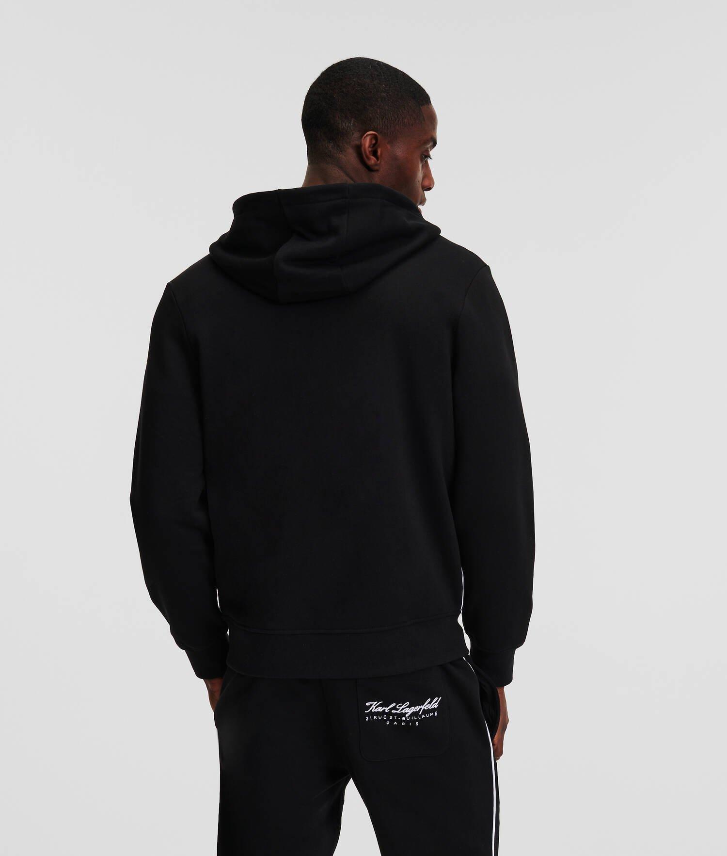 HOTEL KARL ZIP-UP LOUNGEWEAR HOODIE Product Image