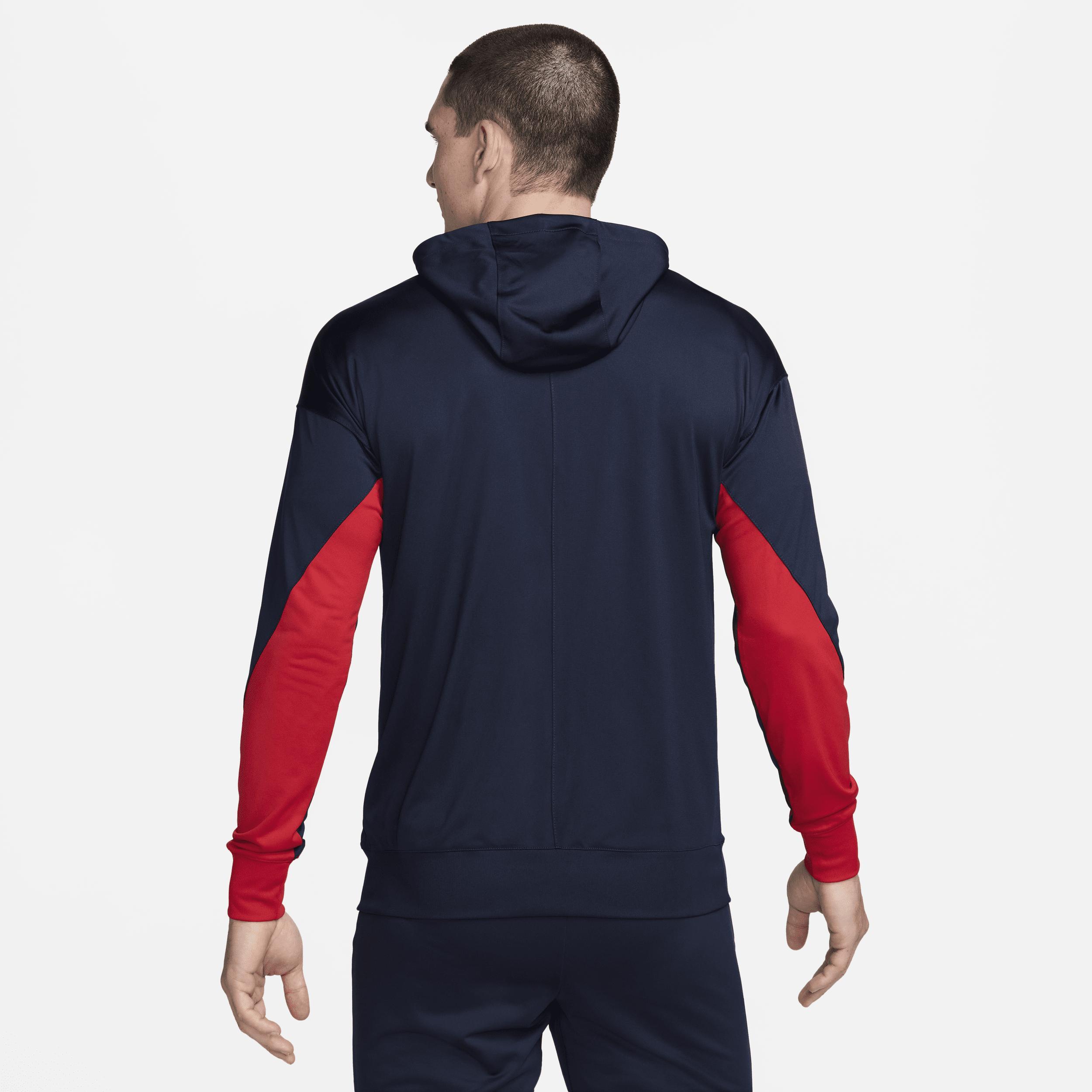 Mens Nike Navy Usmnt 2024 Strike Full-Zip Hoodie Track Jacket Product Image