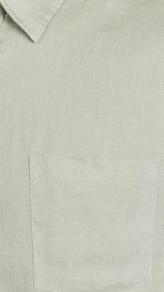 Vince Linen Long Sleeve Shirt | Shopbop Product Image