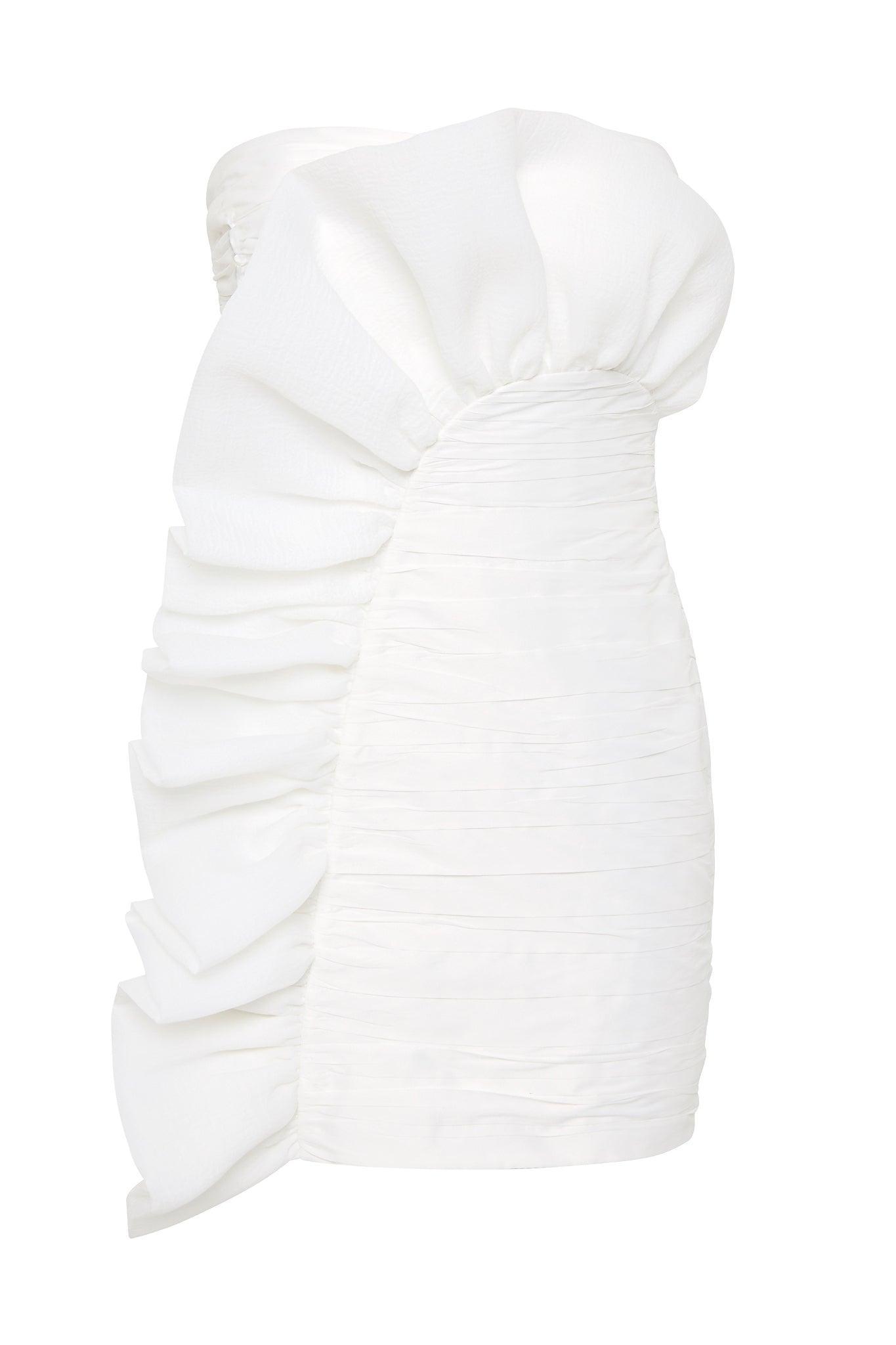 Telma Ruffle Mini Dress Product Image