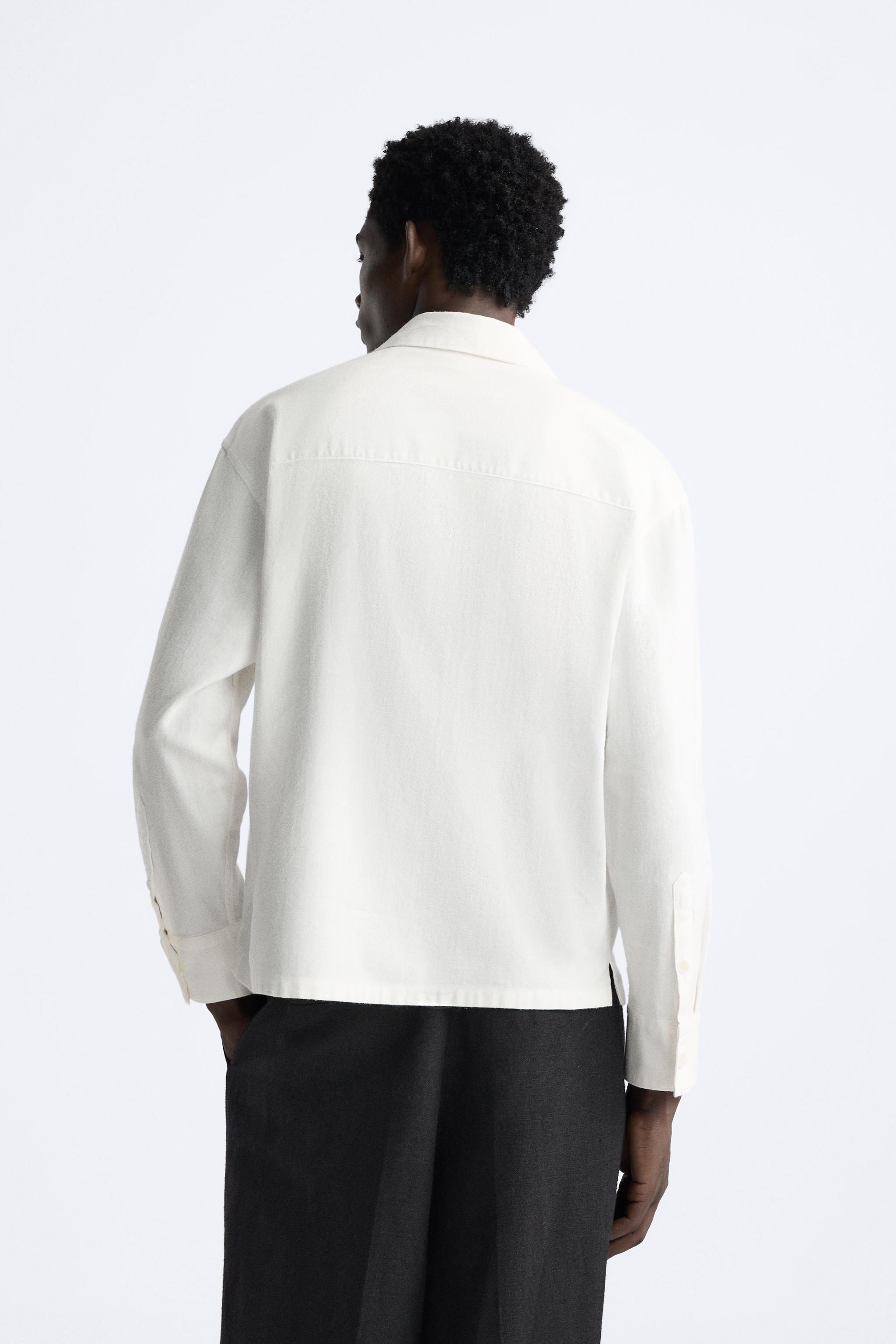 TEXTURED COTTON SHIRT Product Image