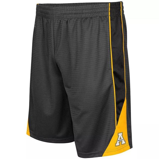 Mens Colosseum Charcoal Appalachian State Mountaineers Turnover Shorts Product Image