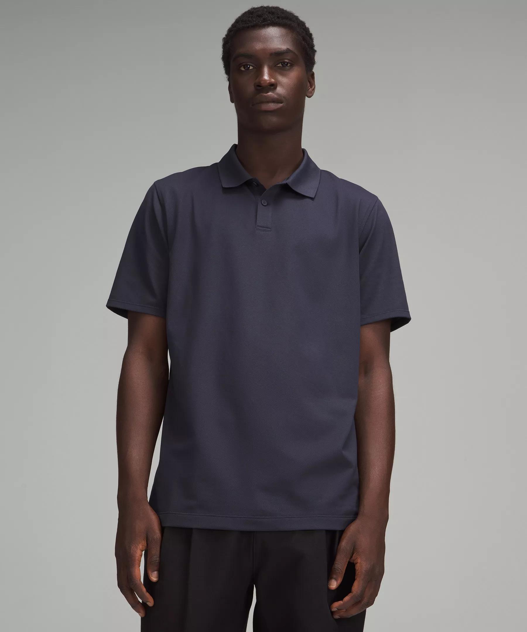 Classic-Fit Pique Short-Sleeve Polo Shirt Product Image