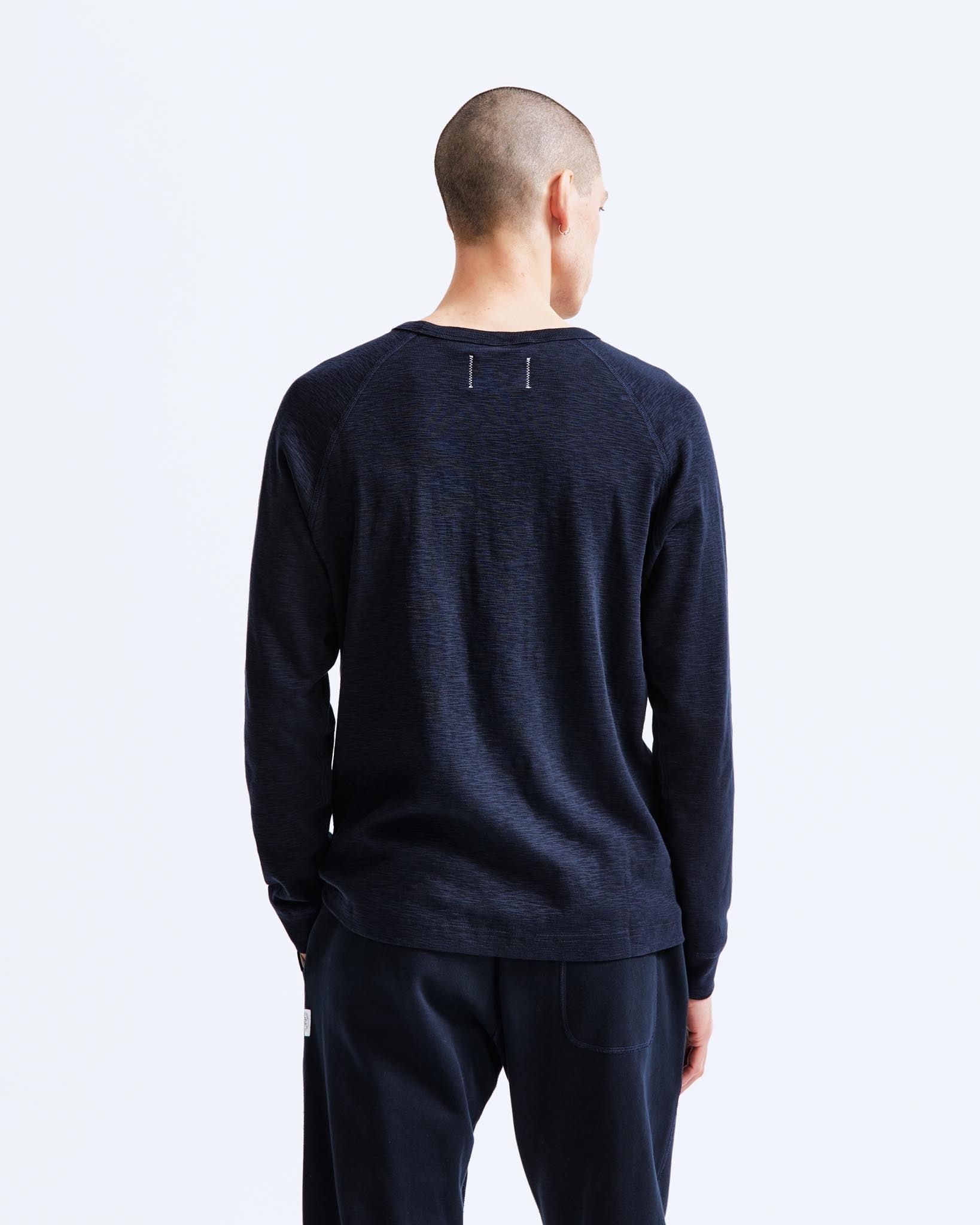 1x1 Slub Long Sleeve Male Product Image