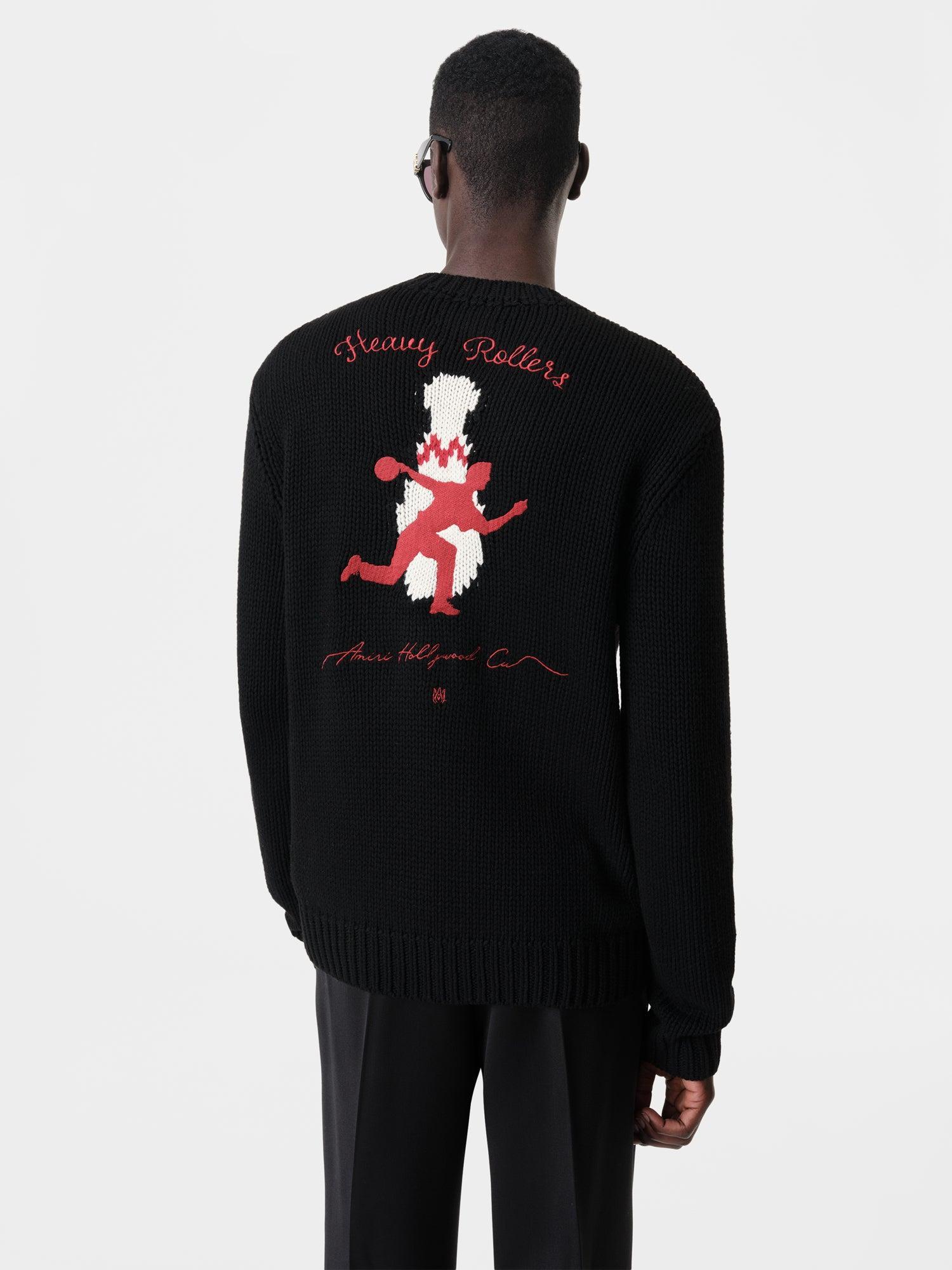 AMIRI BOWLING CREWNECK - Black Male Product Image