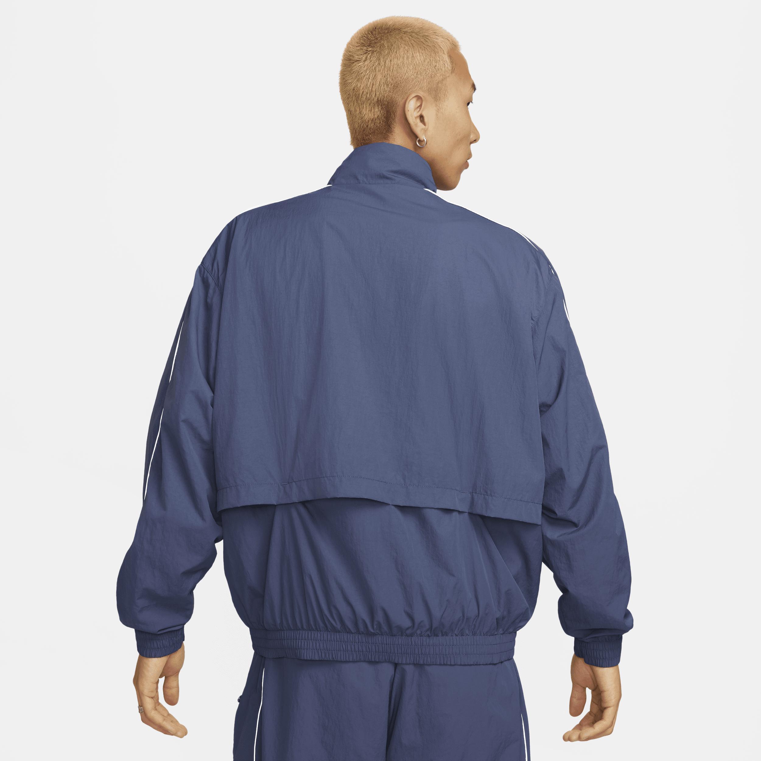 Men's Nike Sportswear Solo Swoosh Woven Track Jacket Product Image