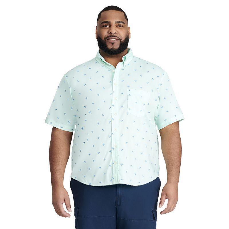 Big & Tall IZOD Advantage Classic-Fit Performance Button-Down Shirt, Mens Product Image