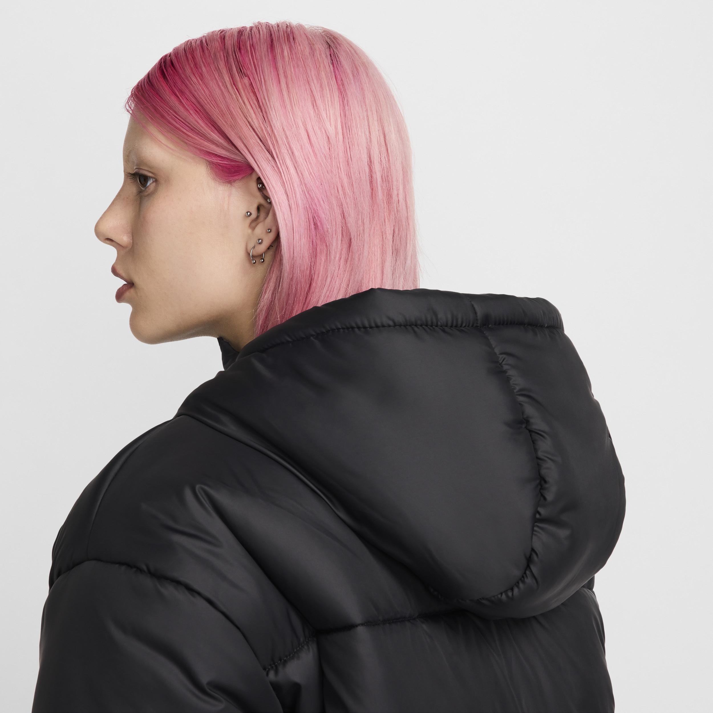 Women's Nike Sportswear Classic Puffer Therma-FIT Loose Hooded Jacket Product Image