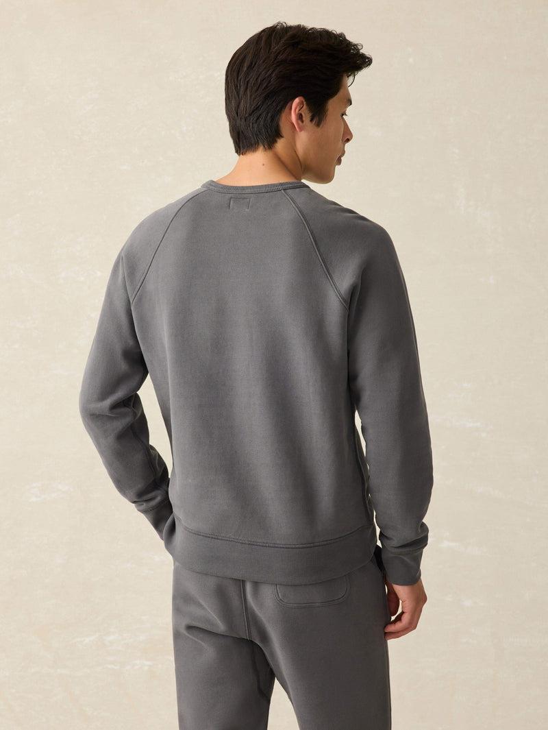 High Standard Fleece Crewneck - Mountain Black Product Image