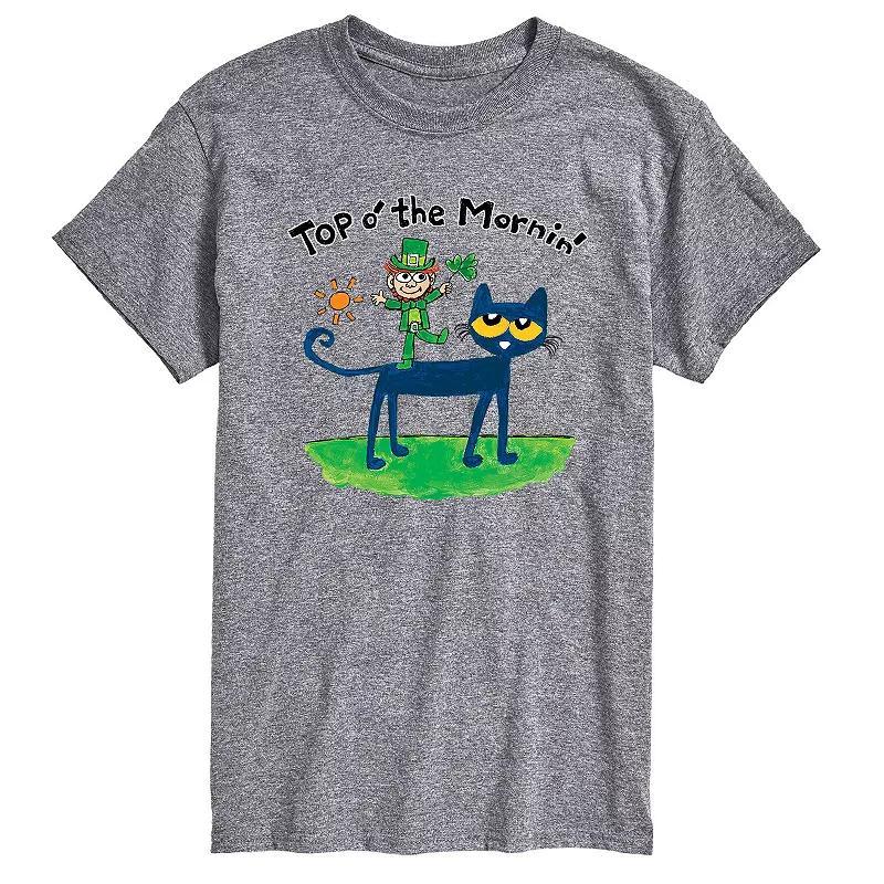 Big & Tall Pete The Cat Top O The Mornin Tee, Mens Product Image