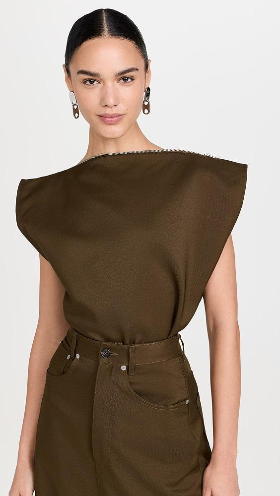 MM6 Maison Margiela Boatneck Top | Shopbop Product Image