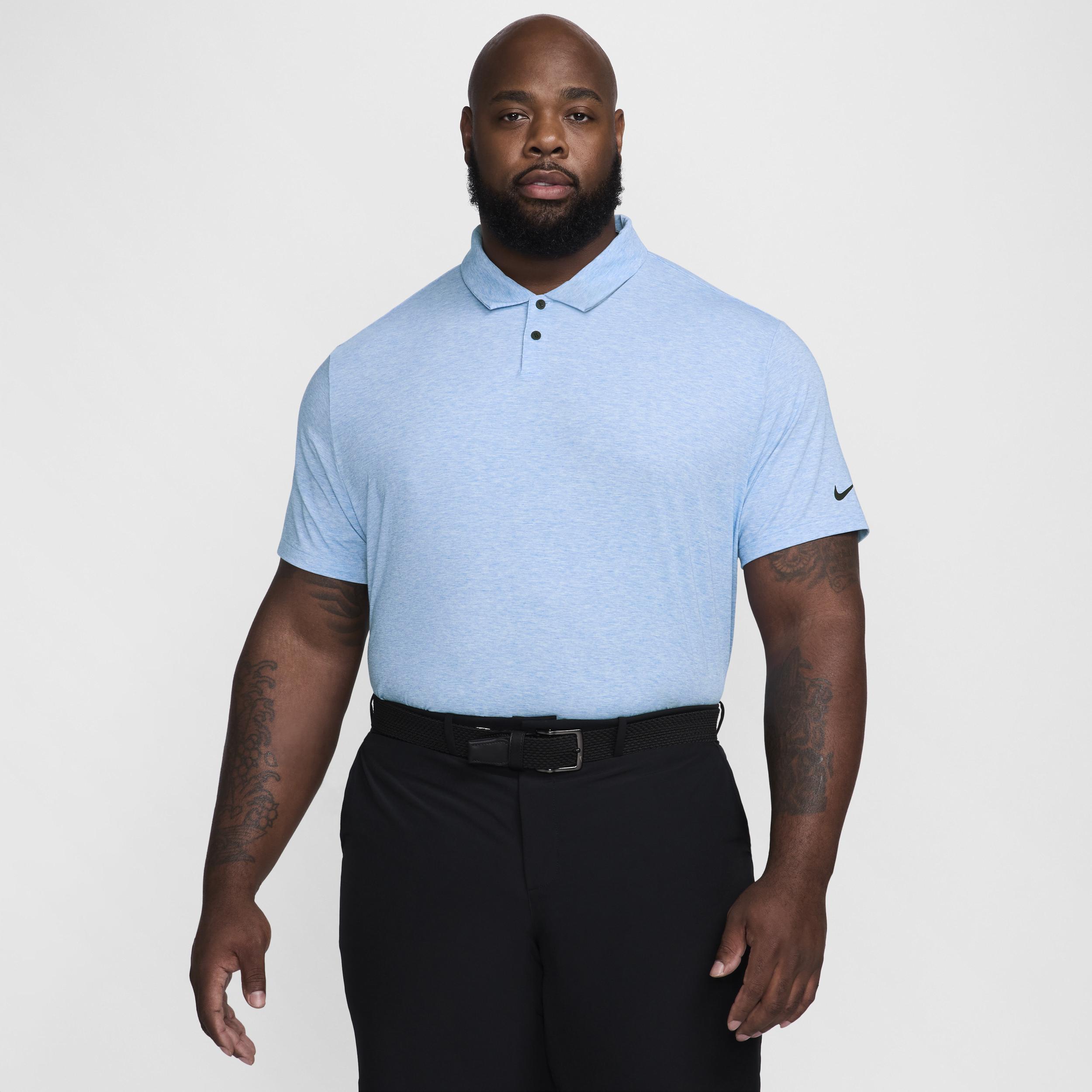 Nike Dri-FIT Tour Men's Heathered Golf Polo Product Image