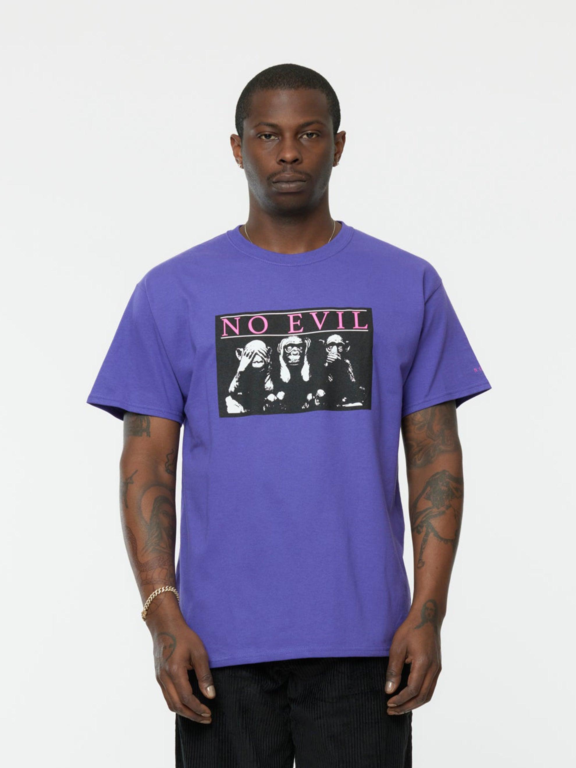 No Evil Tee (Purple) product image