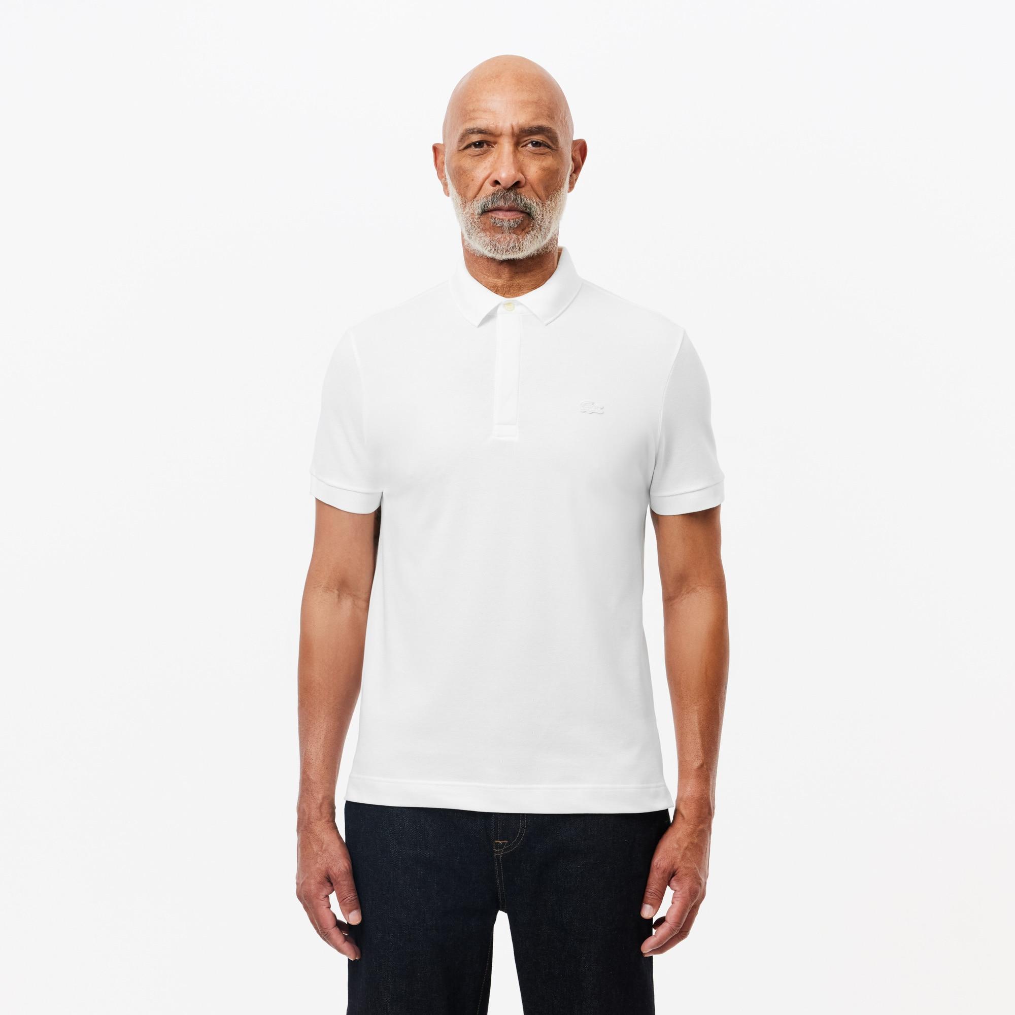 Men's Regular Fit Paris Stretch Piqué Polo Product Image