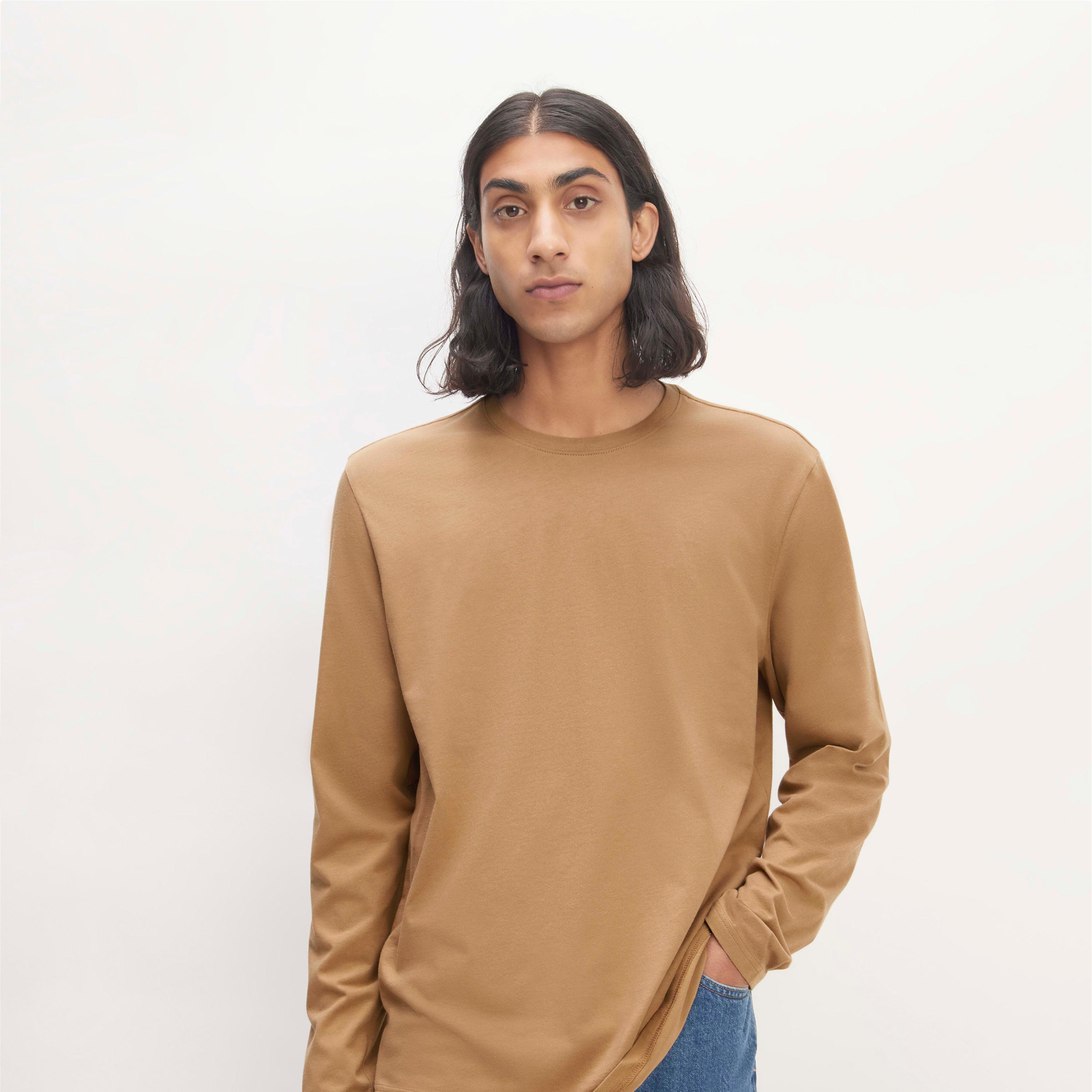 The Essential Organic Long-Sleeve Tee Product Image