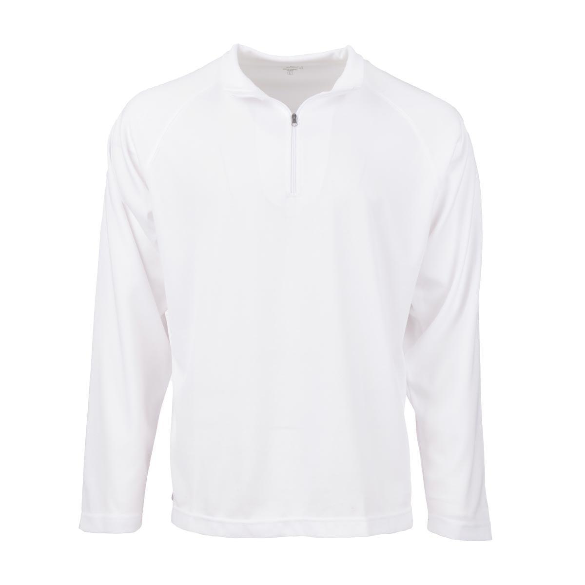 Tri-Mountain Men's Milestone Pique 1/4 Zip Pullover Shirt product image