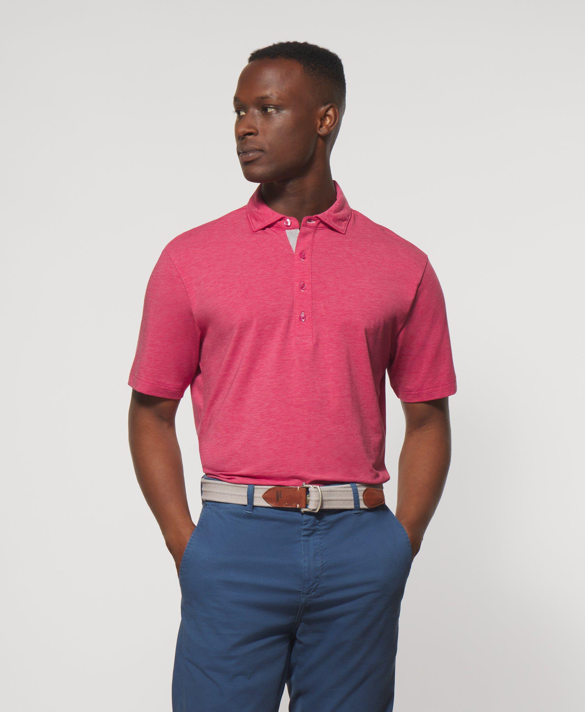 johnnie-O Linxter Cotton Blend Performance Polo Product Image