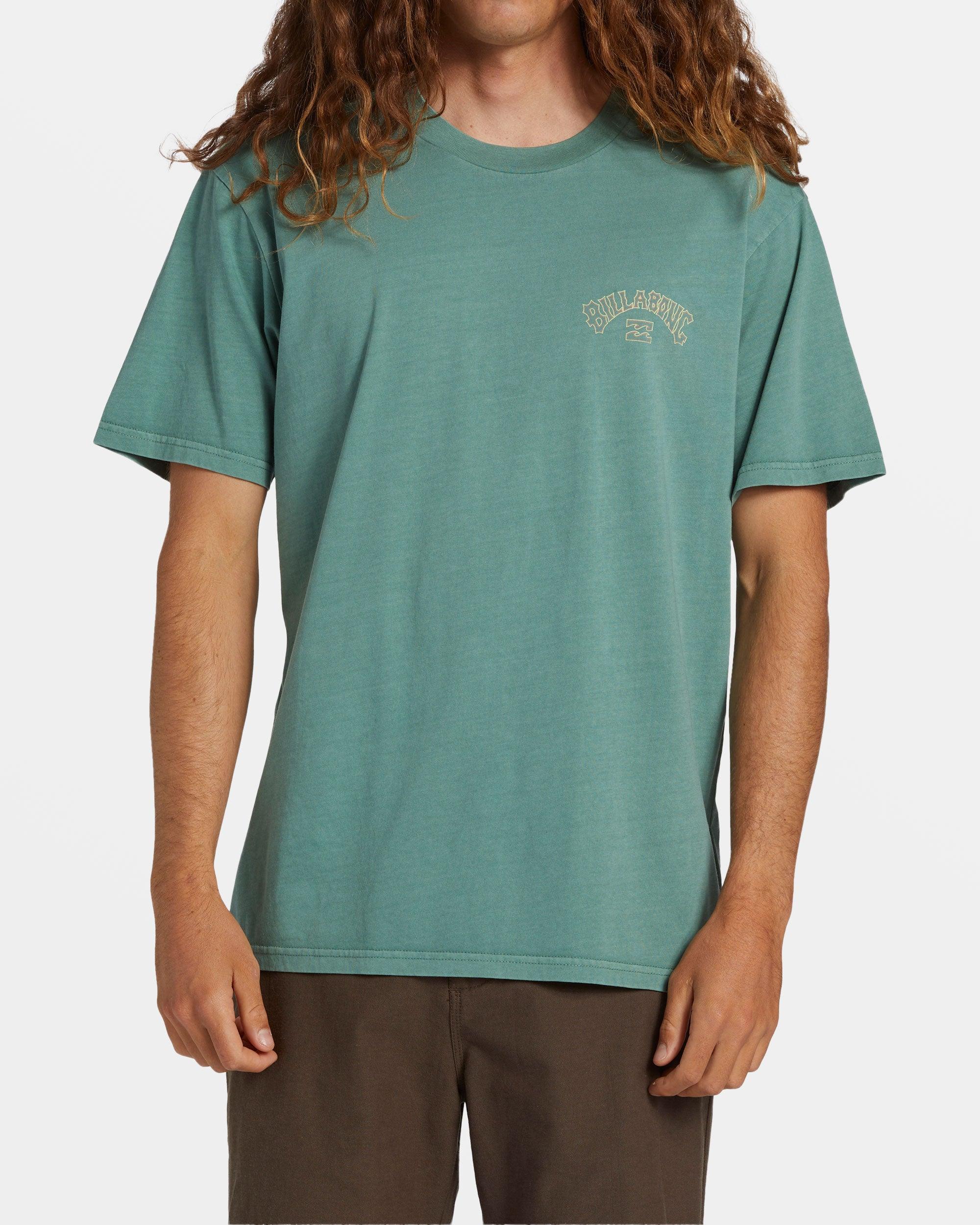 Arch Wash T-Shirt - Sea Pine Male Product Image