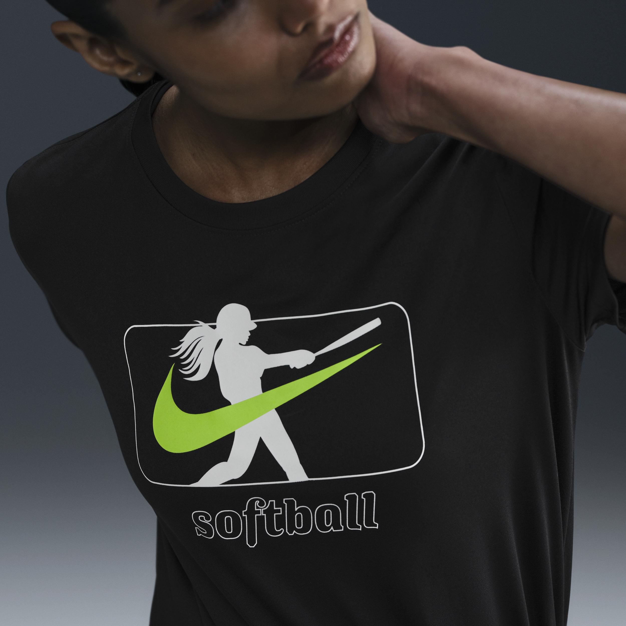 Nike Womens Dri-FIT Softball T-Shirt Product Image