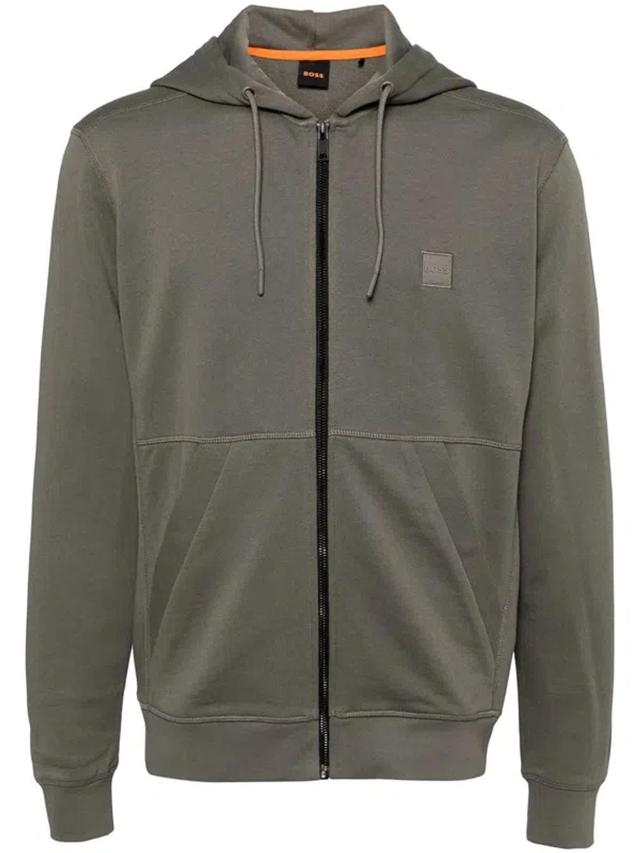 Boss Sweaters In Open Grey Product Image