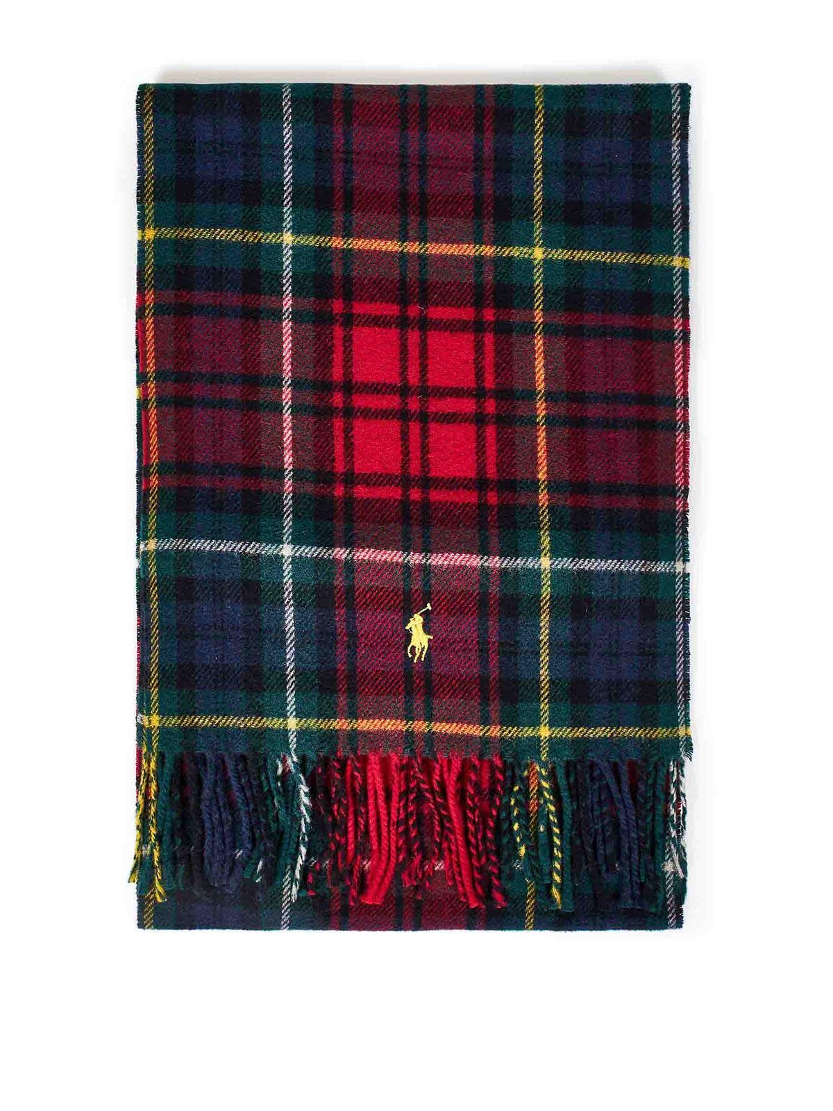 POLO RALPH LAUREN Wool Scarf In Multicolor Product Image