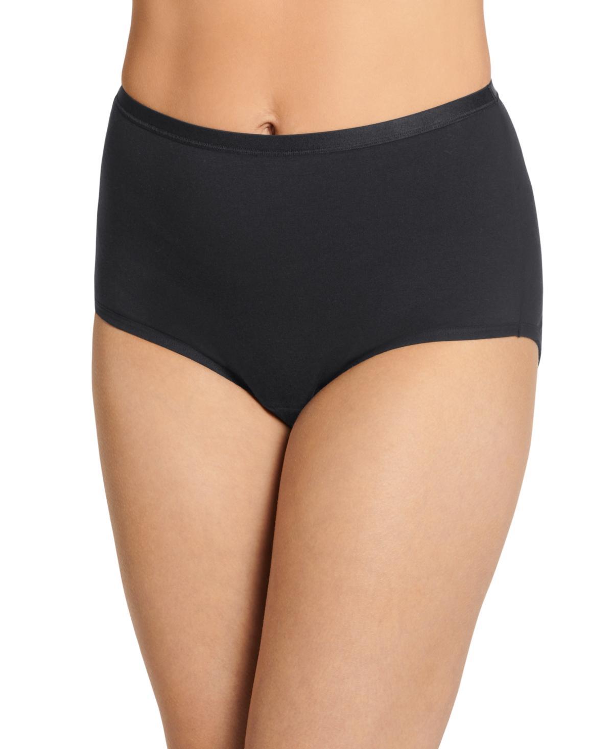 Womens Jockey Worry Free Moderate Absorbency Brief Panty 2580 Product Image