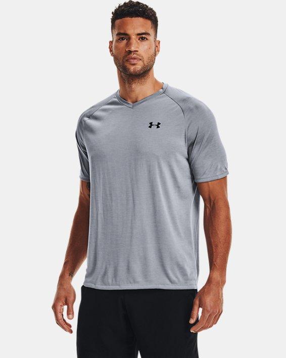 Mens UA Tech V-Neck Short Sleeve Product Image