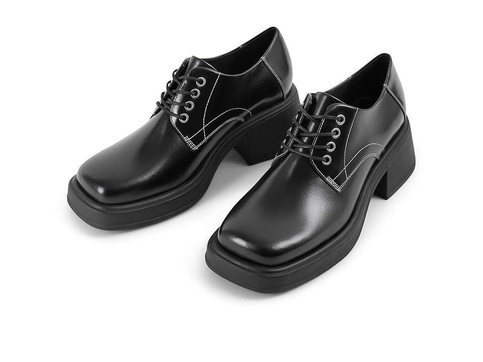 Vagabond Shoemakers Dorah Leather Lace Up Oxford Women's Flat Shoes Product Image