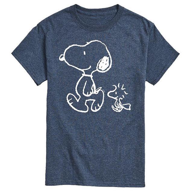 Mens Peanuts Snoopy Walk Tee Product Image