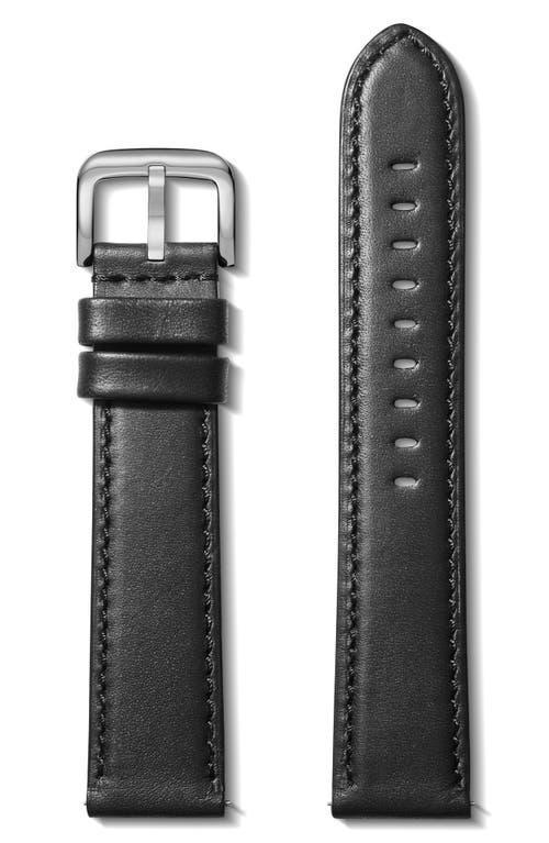 Mens XL Leather Watch Strap, 22mm Product Image