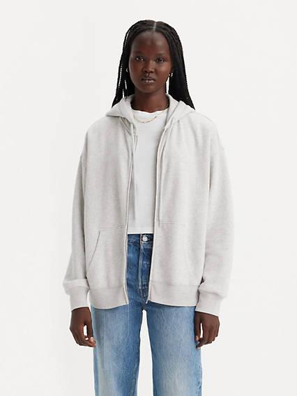 Levis Everyday Zip-Up Hoodie Sweatshirt - Womens Product Image