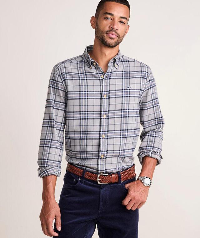 Vineyard Flannel Plaid Shirt Product Image